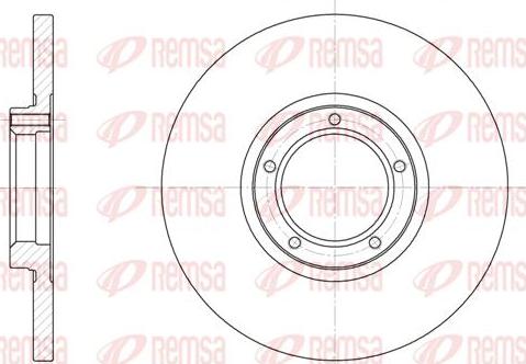 Kawe 6163 00 - Kočioni disk www.molydon.hr