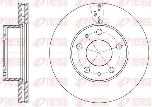 Kawe 61637 10 - Kočioni disk www.molydon.hr