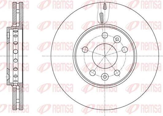 Kawe 61625 10 - Kočioni disk www.molydon.hr