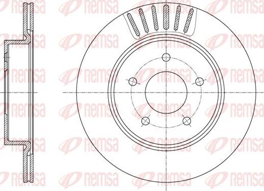 Kawe 61623 10 - Kočioni disk www.molydon.hr