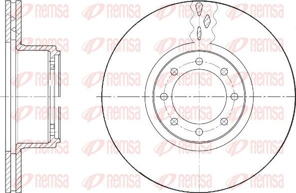 Kawe 61673 10 - Kočioni disk www.molydon.hr