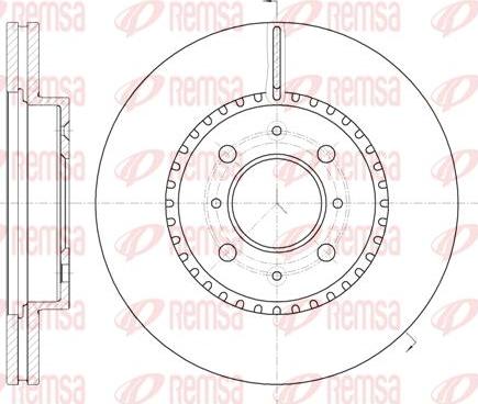 Kawe 61096 10 - Kočioni disk www.molydon.hr