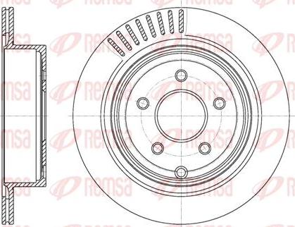 Kawe 61091 10 - Kočioni disk www.molydon.hr