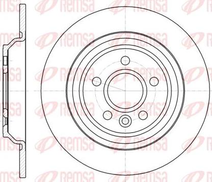 Kawe 61045 00 - Kočioni disk www.molydon.hr