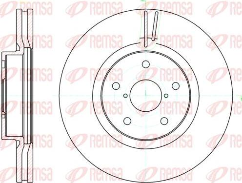 Kawe 61041 10 - Kočioni disk www.molydon.hr