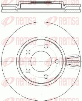 Kawe 61047 10 - Kočioni disk www.molydon.hr