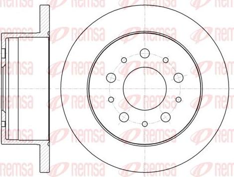 Kawe 61055 00 - Kočioni disk www.molydon.hr