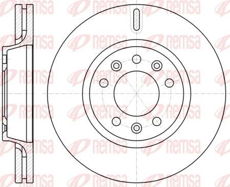 Kawe 61052 10 - Kočioni disk www.molydon.hr