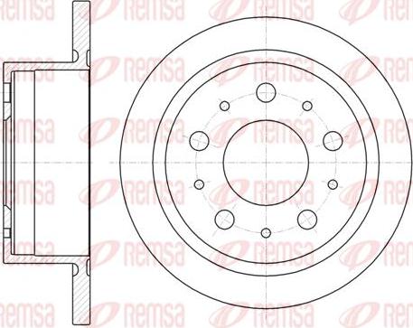 Kawe 61057 00 - Kočioni disk www.molydon.hr