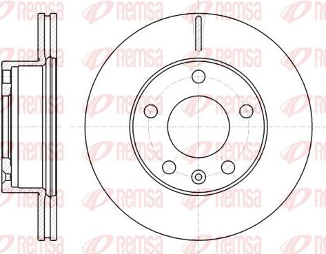 Kawe 61064 10 - Kočioni disk www.molydon.hr