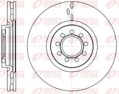 Kawe 61061 10 - Kočioni disk www.molydon.hr