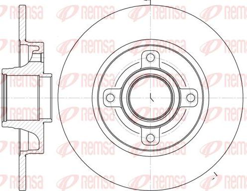 Kawe 61014 00 - Kočioni disk www.molydon.hr