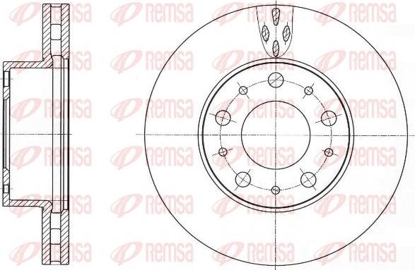 Kawe 61015 10 - Kočioni disk www.molydon.hr