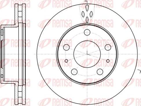 Kawe 61016 10 - Kočioni disk www.molydon.hr