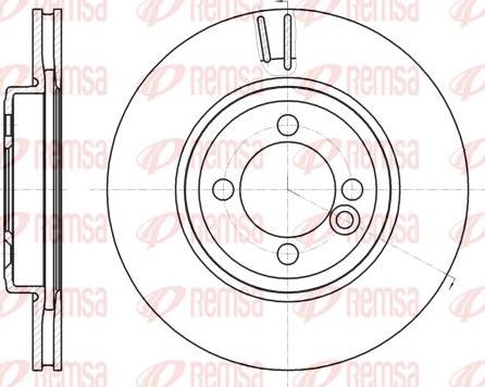 Kawe 61081 10 - Kočioni disk www.molydon.hr