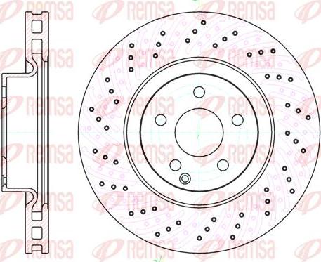 Kawe 61032 10 - Kočioni disk www.molydon.hr