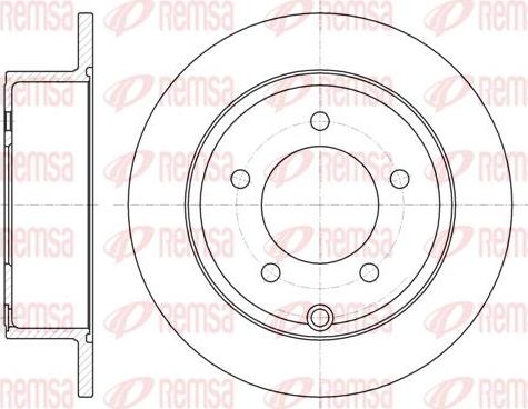 Kawe 61025 00 - Kočioni disk www.molydon.hr