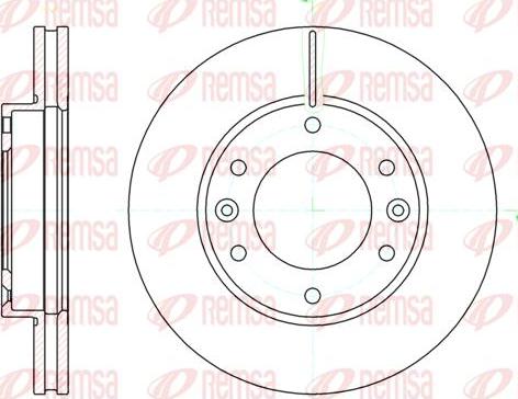 Kawe 61026 10 - Kočioni disk www.molydon.hr