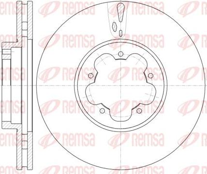 Kawe 61022 10 - Kočioni disk www.molydon.hr