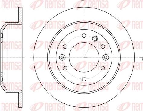 Kawe 61027 00 - Kočioni disk www.molydon.hr