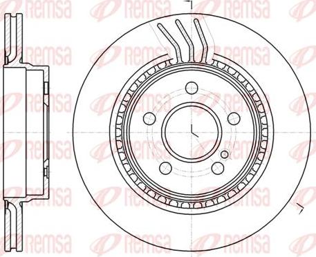 Kawe 61071 10 - Kočioni disk www.molydon.hr