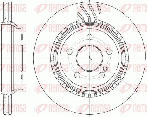 Kawe 61072 10 - Kočioni disk www.molydon.hr