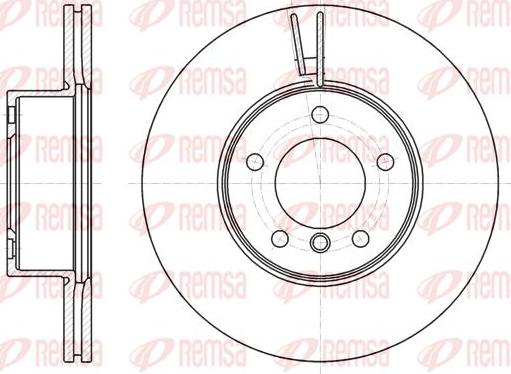 Kawe 61194 10 - Kočioni disk www.molydon.hr