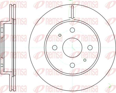 Kawe 61190 10 - Kočioni disk www.molydon.hr