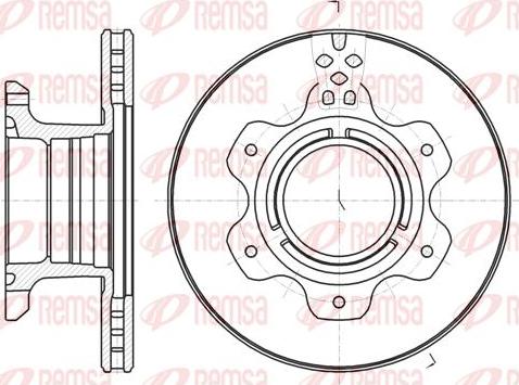 Kawe 61191 10 - Kočioni disk www.molydon.hr