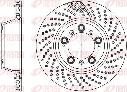 Kawe 61198 11 - Kočioni disk www.molydon.hr