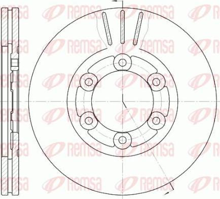 Kawe 61164 10 - Kočioni disk www.molydon.hr