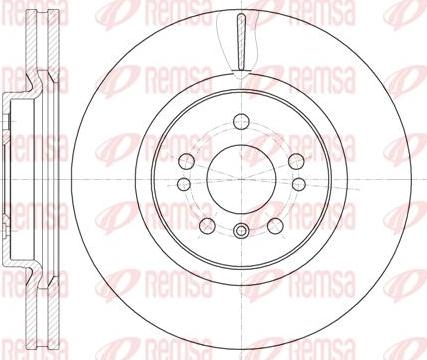 Kawe 61165 10 - Kočioni disk www.molydon.hr