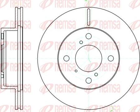 Kawe 61104 10 - Kočioni disk www.molydon.hr