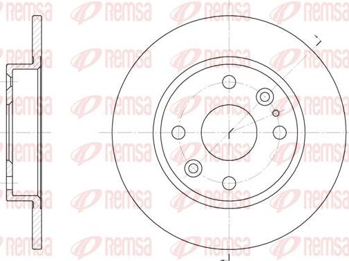 Kawe 61119 00 - Kočioni disk www.molydon.hr