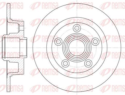 Kawe 61114 00 - Kočioni disk www.molydon.hr