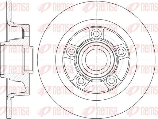 Kawe 61115 00 - Kočioni disk www.molydon.hr