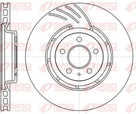 Kawe 61111 10 - Kočioni disk www.molydon.hr