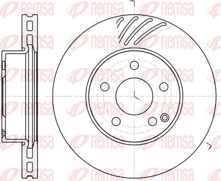 Kawe 61184 10 - Kočioni disk www.molydon.hr