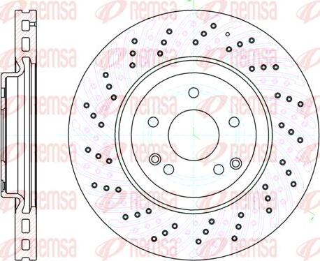 Kawe 61138 10 - Kočioni disk www.molydon.hr