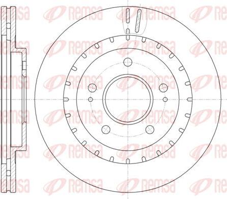 Kawe 61137 10 - Kočioni disk www.molydon.hr