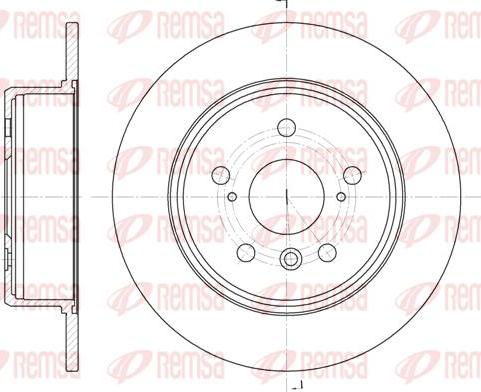 Kawe 61128 00 - Kočioni disk www.molydon.hr