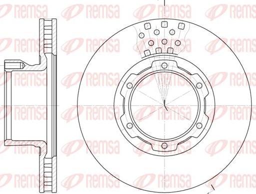 Kawe 61177 10 - Kočioni disk www.molydon.hr