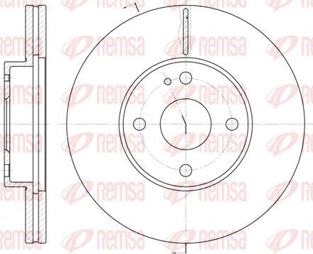 Kawe 6184 10 - Kočioni disk www.molydon.hr