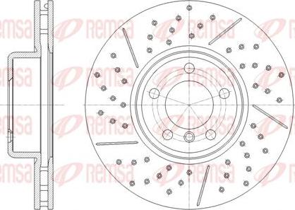 Kawe 61843 10 - Kočioni disk www.molydon.hr