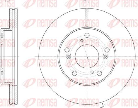 Kawe 61855 10 - Kočioni disk www.molydon.hr