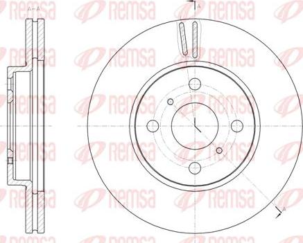 Kawe 61809 10 - Kočioni disk www.molydon.hr