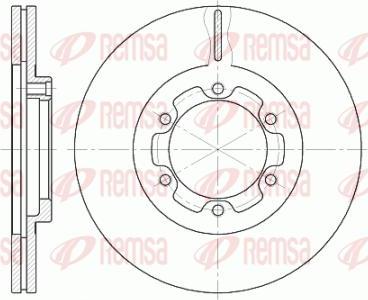 Kawe 6188 10 - Kočioni disk www.molydon.hr