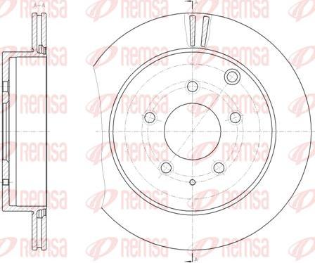 Kawe 61882 10 - Kočioni disk www.molydon.hr