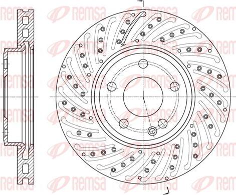 Kawe 61836 10 - Kočioni disk www.molydon.hr