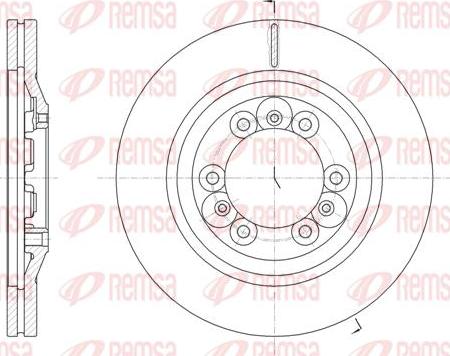 Kawe 61830 10 - Kočioni disk www.molydon.hr